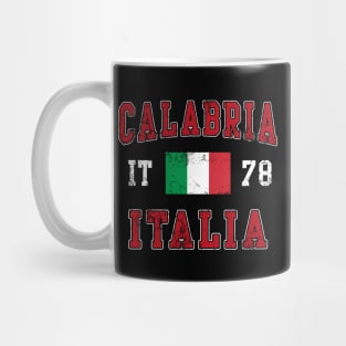 Calabria Italia Italy Italian Flag Mug